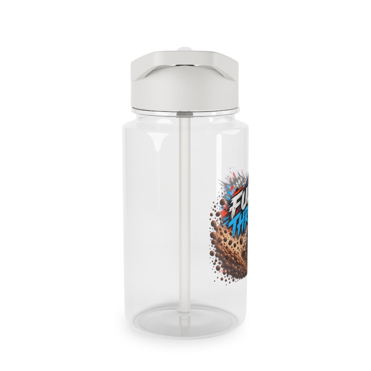 Full Throttle Straw Water Bottle – Kids Motocross Bottle