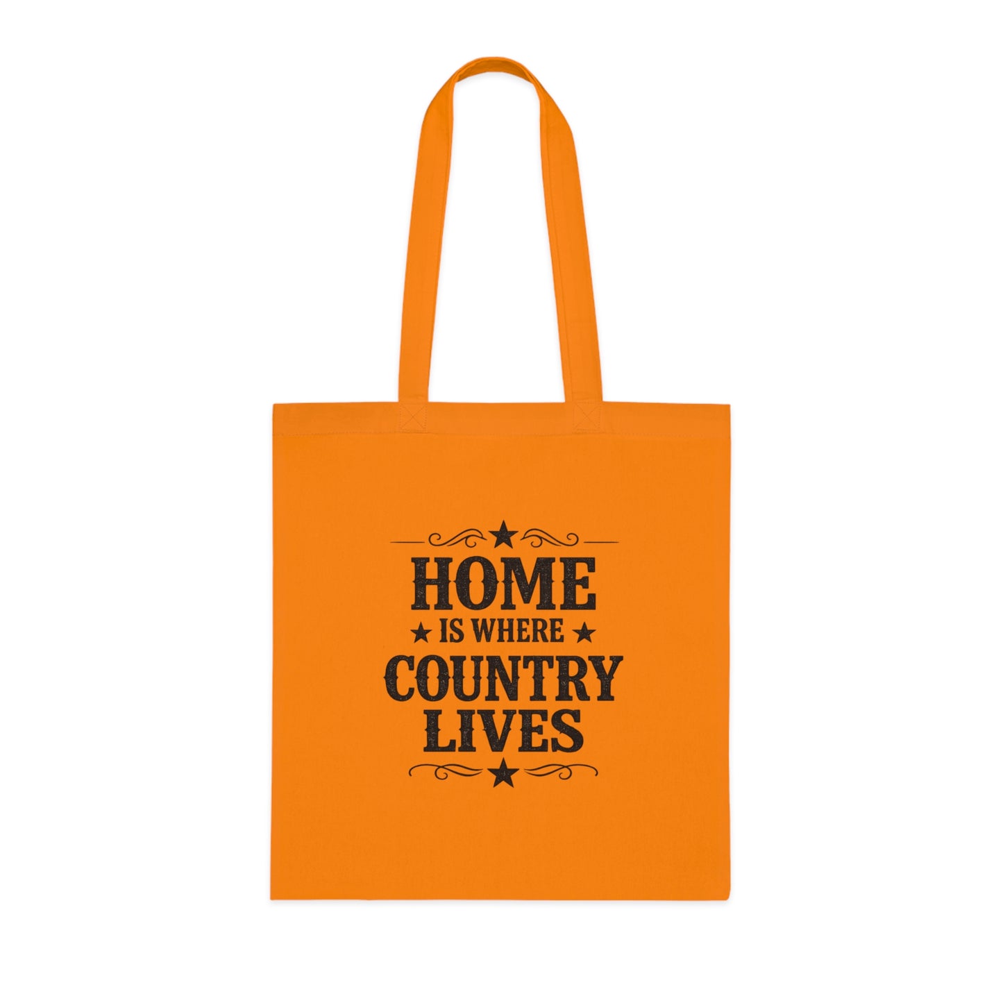 Home Is Where Country Lives Tote Bag – Country Shopper Bag