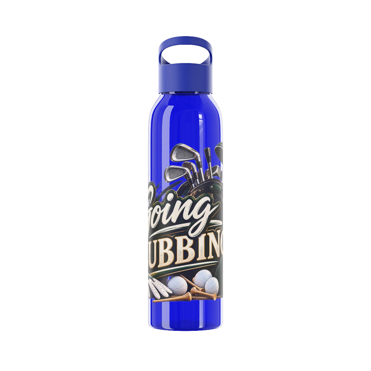 Going Clubbing Golf Water Bottle – Golfer Design
