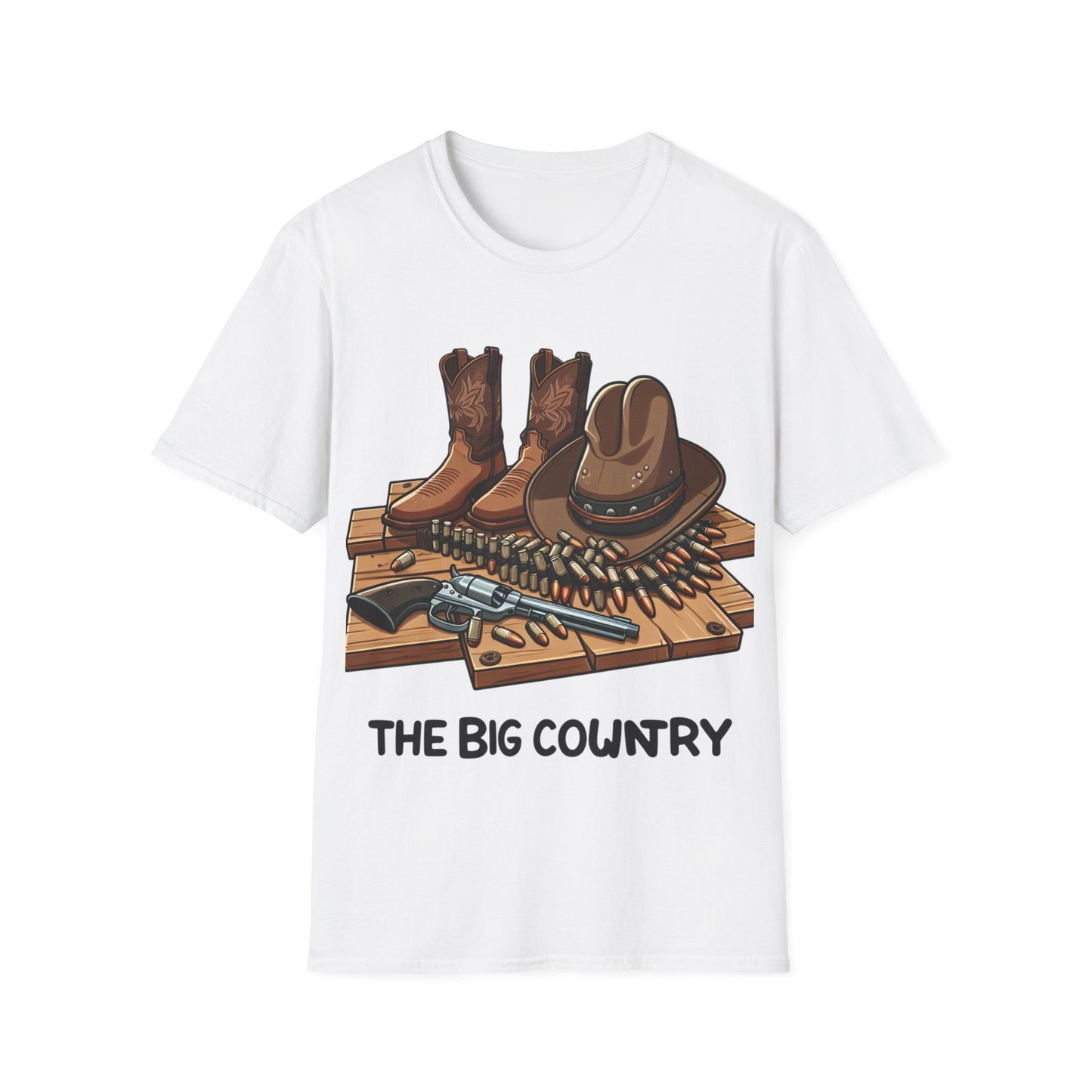 Rustic Cowboy T-Shirt, Western Apparel, Country Gifts, Outdoor Adventures, Rodeo Wear, Unisex Graphic Tee