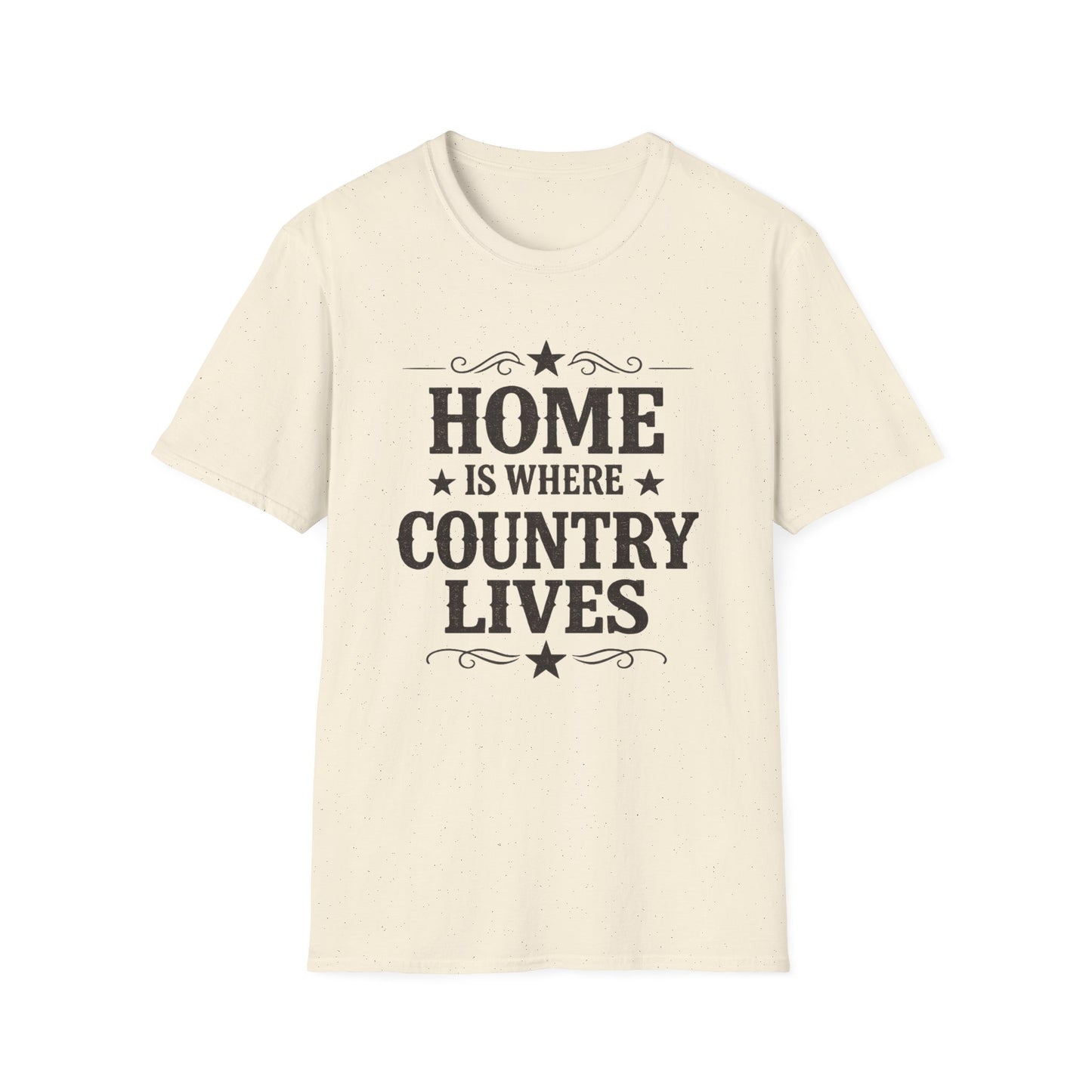 Home Is Where Country Lives T-Shirt – Country Style Tee