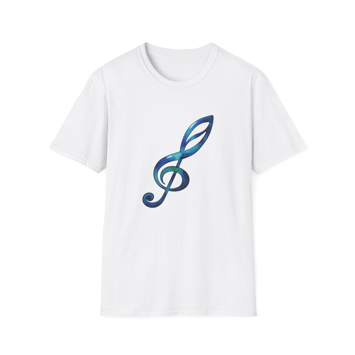 T-shirt Amoureux de la musique Clé de sol