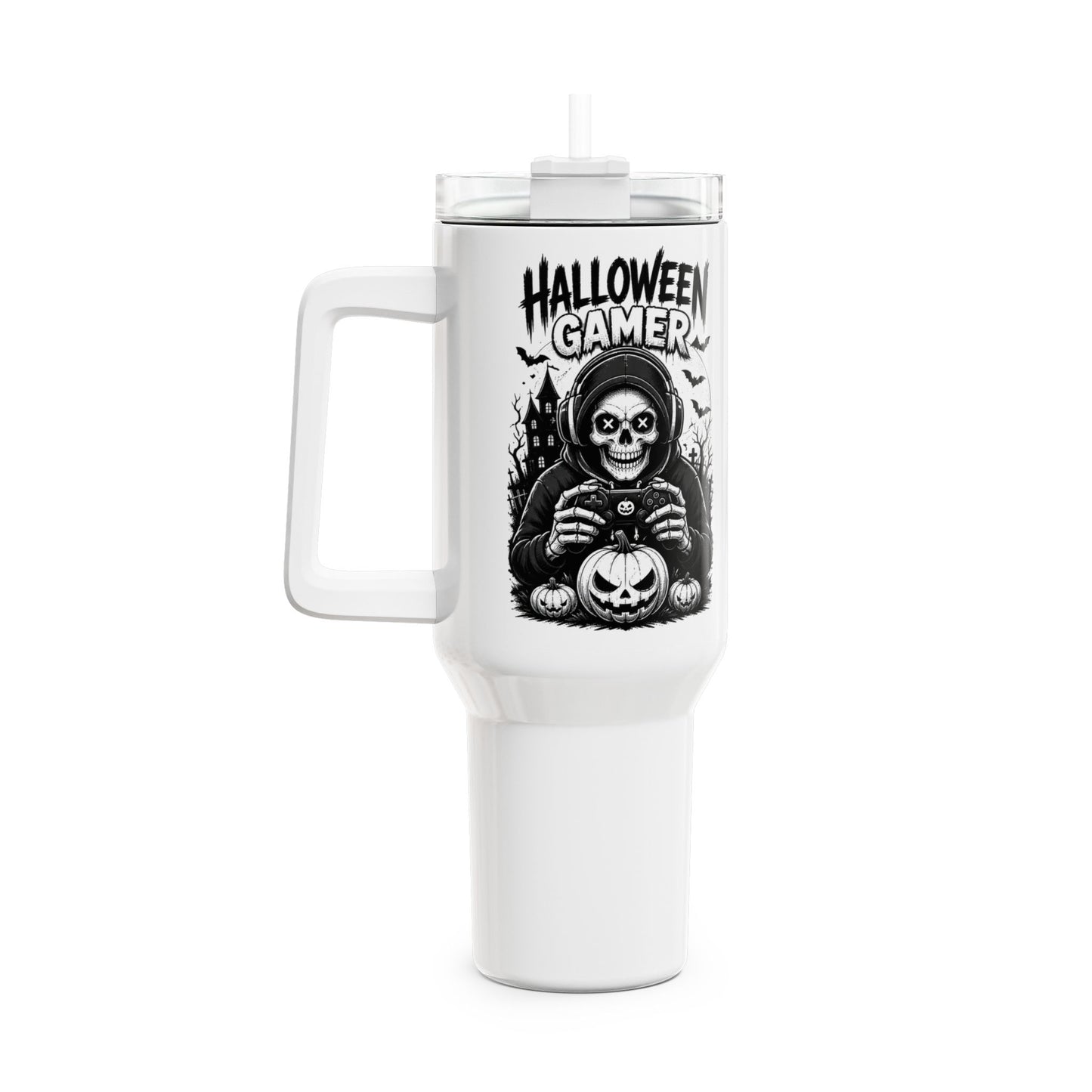 Halloween Gamer Thermobecher
