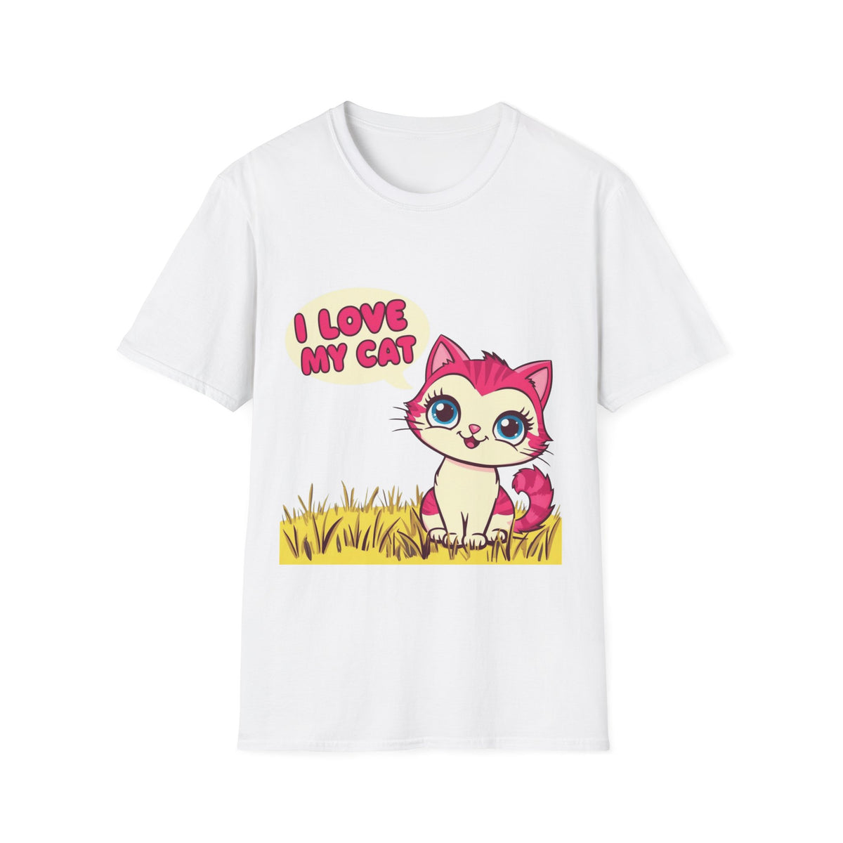 Niedliches Katzenliebhaber-T-Shirt