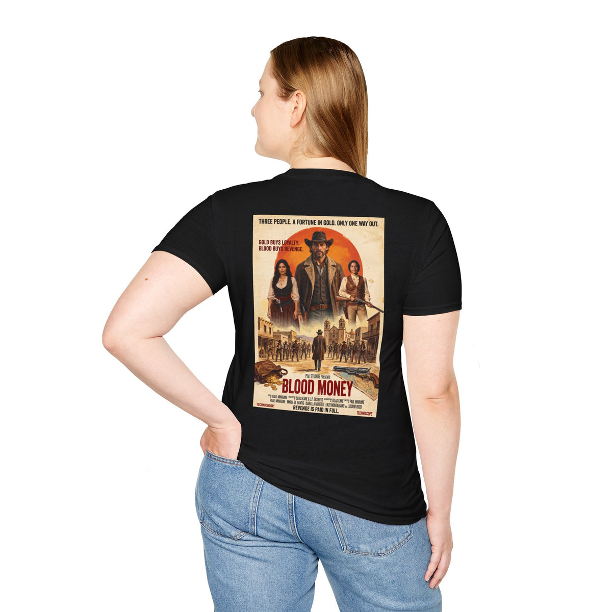 PM Pictures Blood Money T-Shirt – English Edition