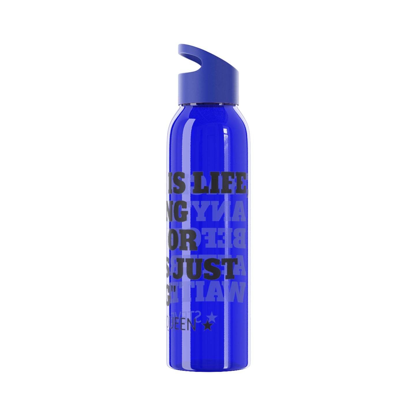Mojo Moto MX Legends Steve McQueen Quote Water Bottle
