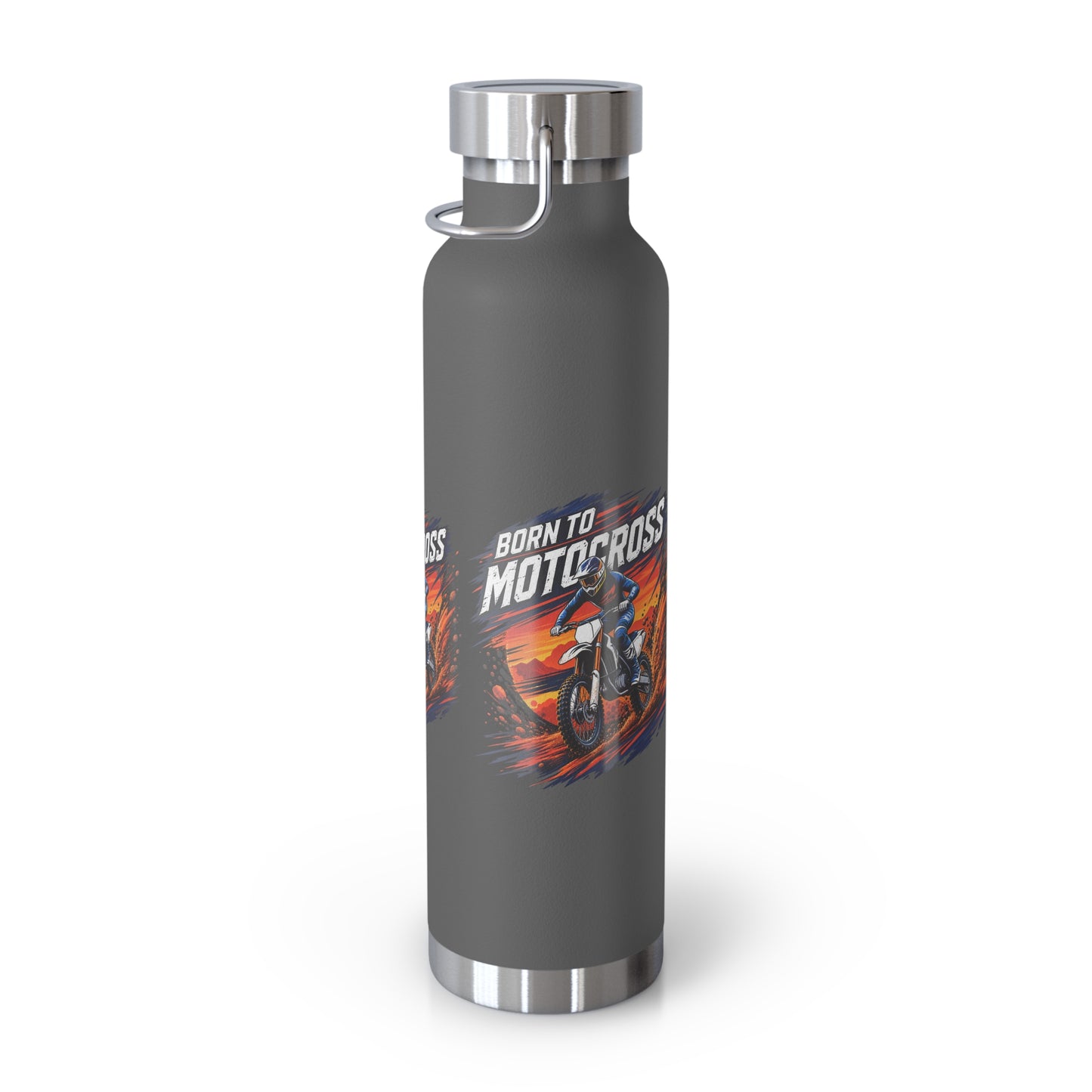 Born to Motocross Insulated Flask