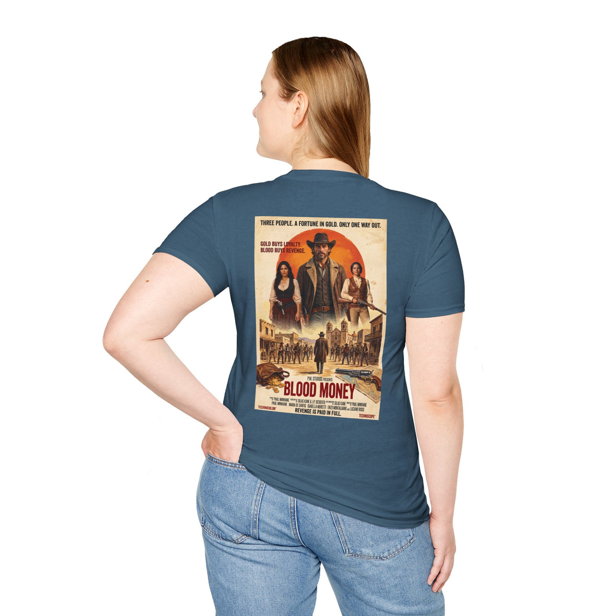 PM Pictures Blood Money T-Shirt – English Edition