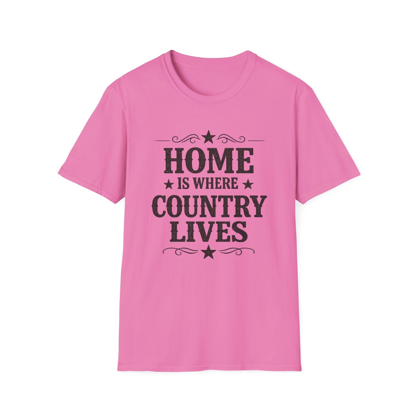 Home Is Where Country Lives T-Shirt – Country Style Tee
