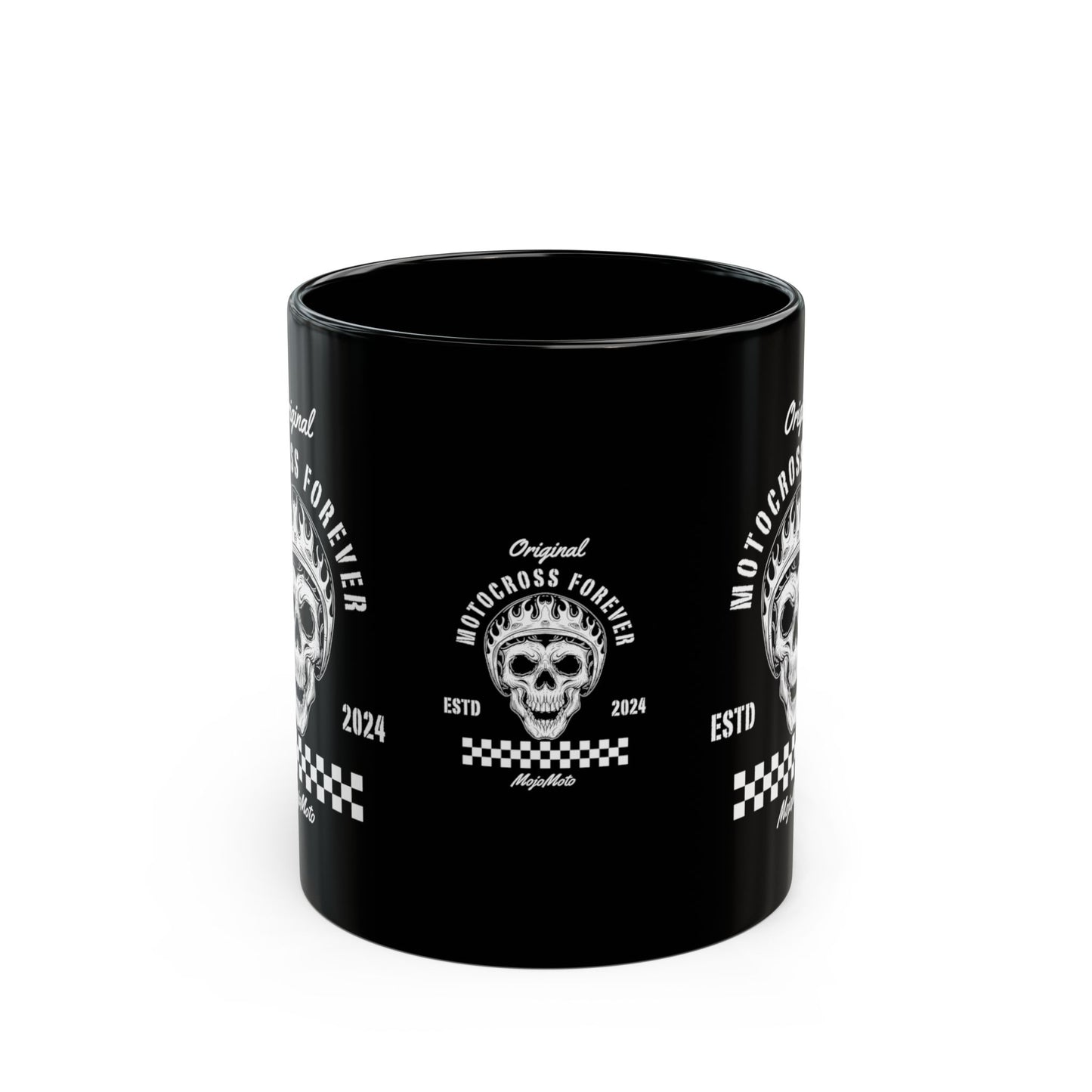 Motocross Forever Black Mug