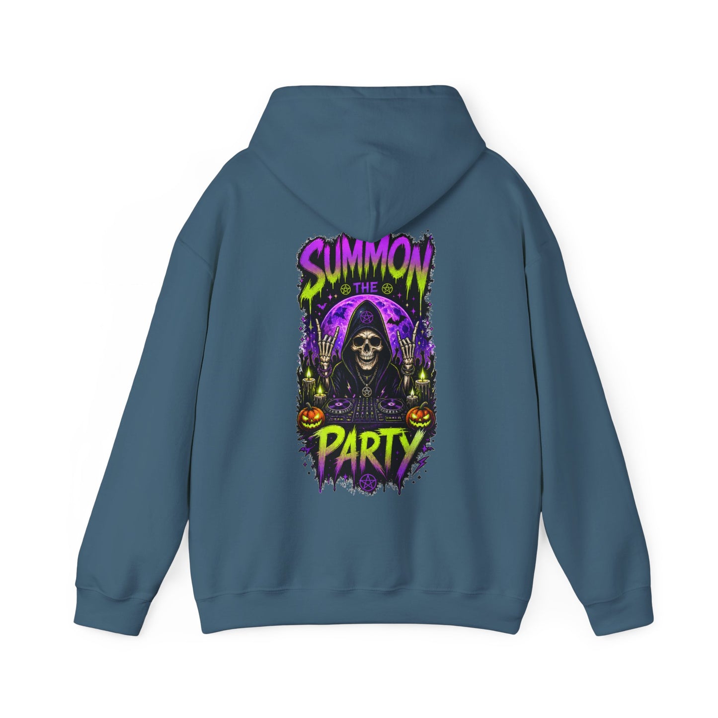 Summon the Party Halloween Hoodie – Unisex Front & Back Print
