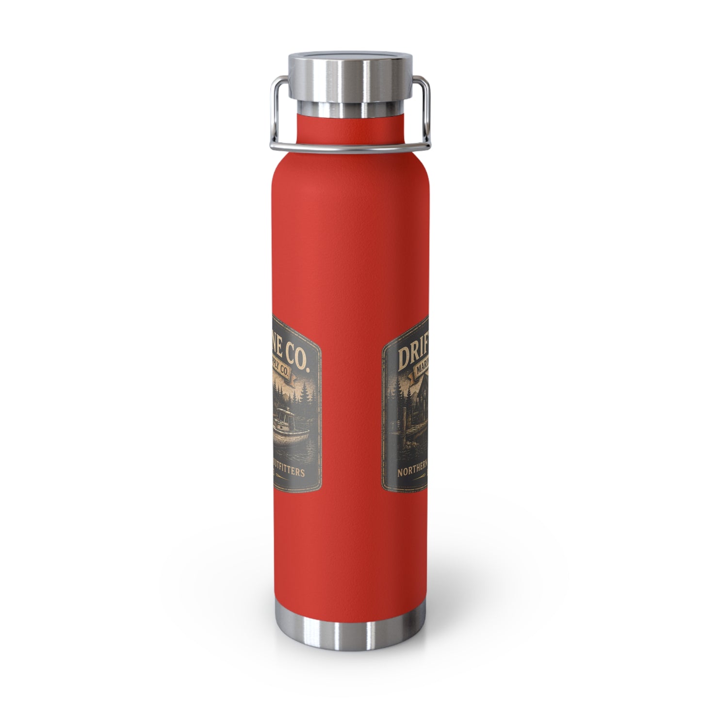 The Driftline Company Marina & Supply Co. Insulated Flask | Northern Water Outfitters Stainless Steel Water Bottle