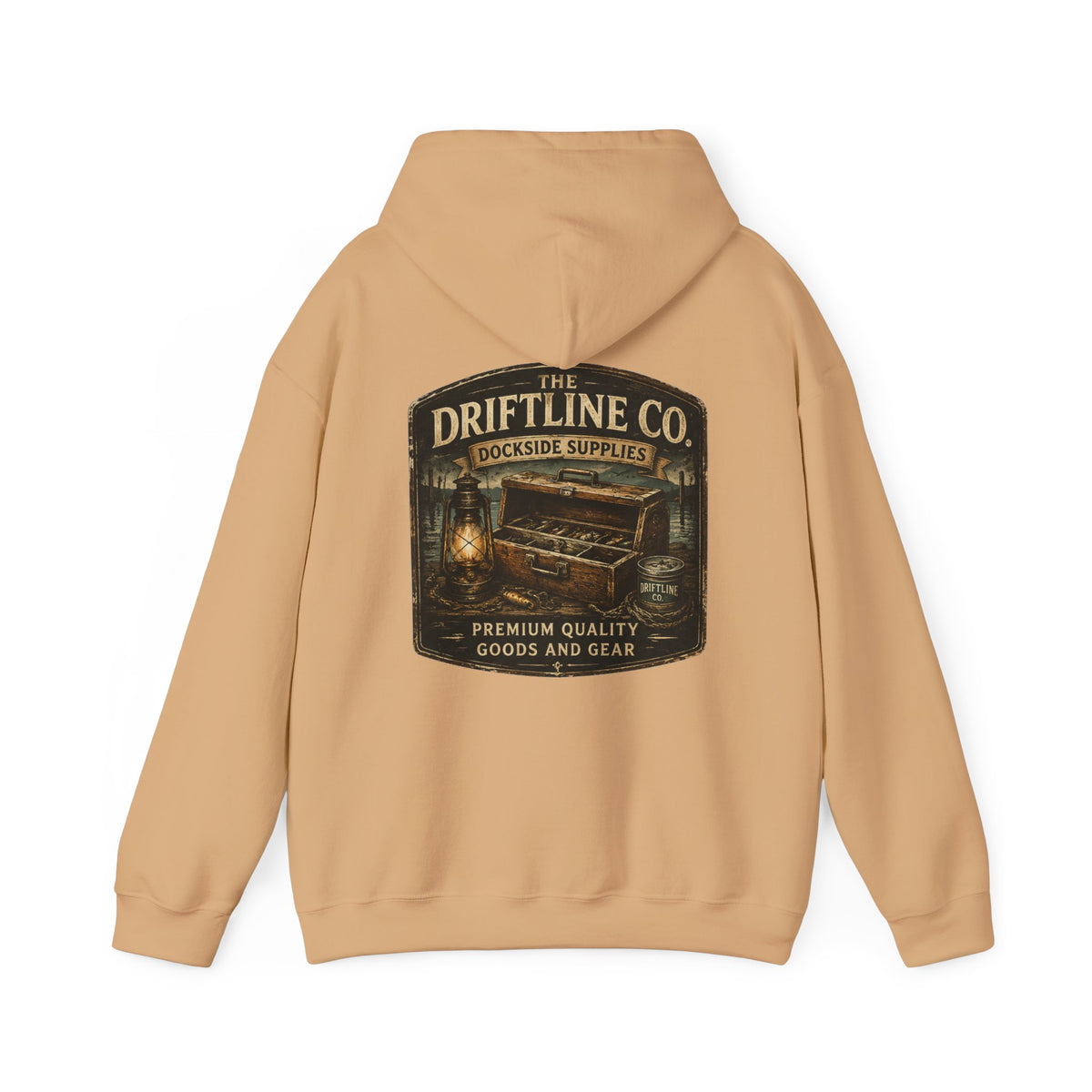 The Driftline Company – Dockside Supplies Indigo Blue Hoodie