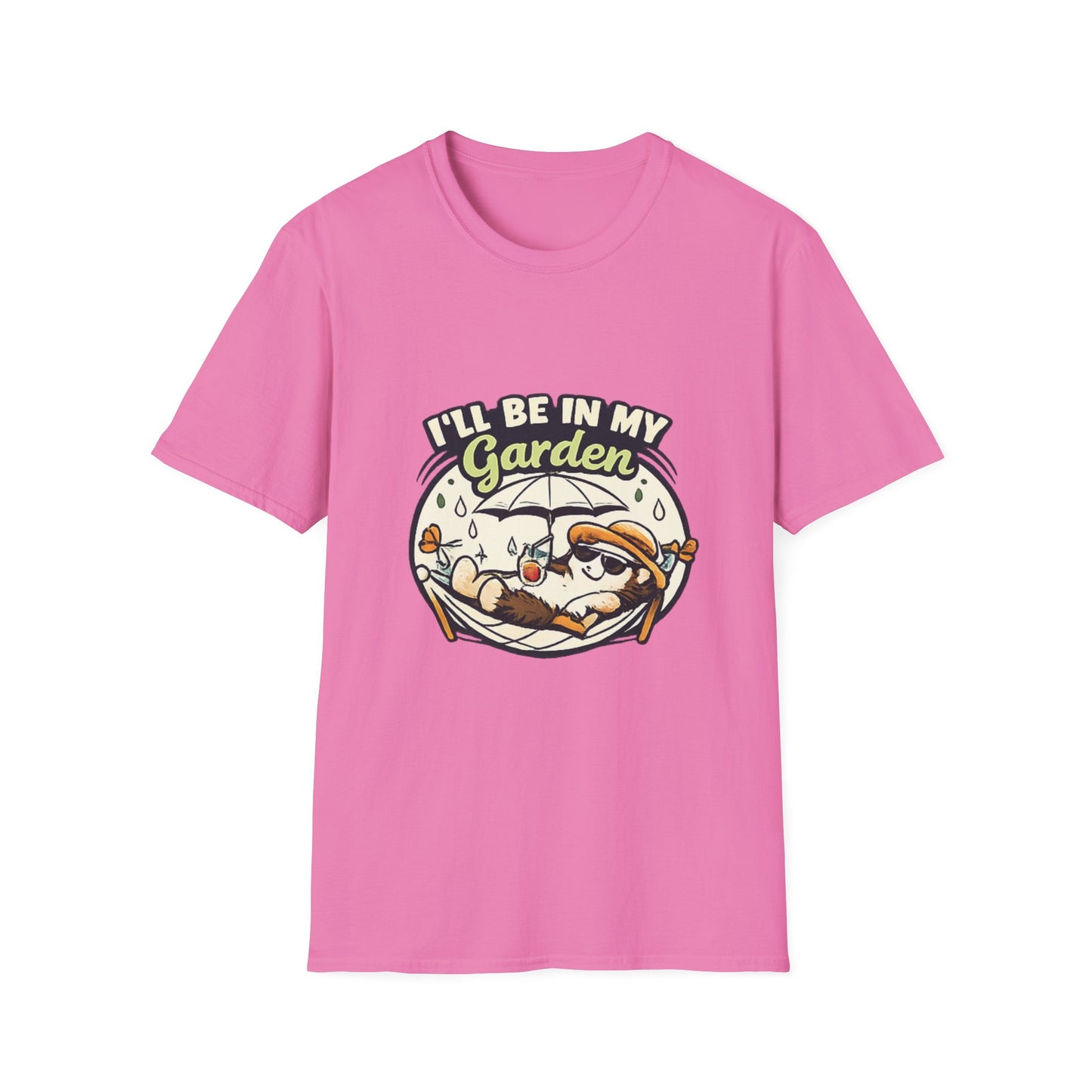 I'll Be In My Garden Front print T-Shirt