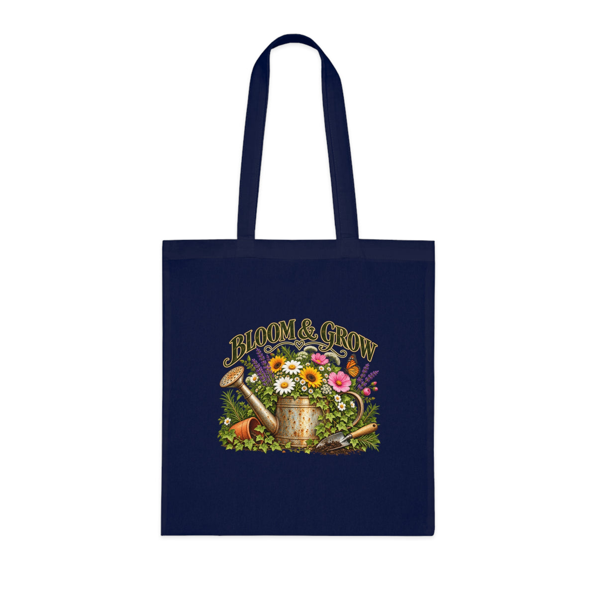 Bloom & Grow Vintage Garden – Gardening Tote Bag