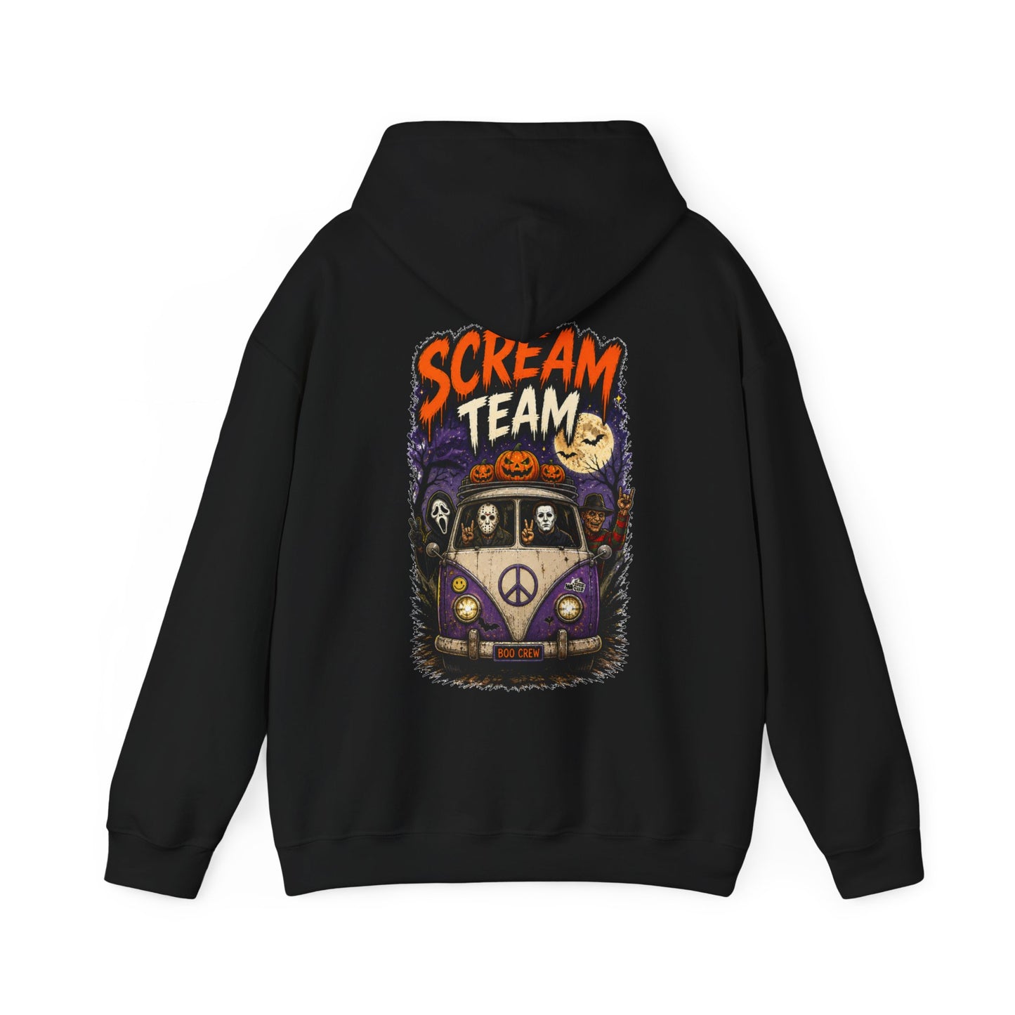Scream Team Halloween Hoodie – Unisex Gamer Hoodie