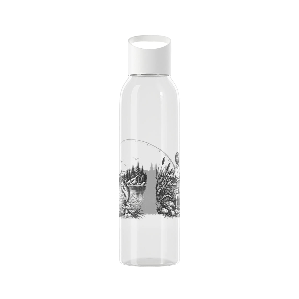 Fishing Friends Water Bottle – Illustrated Fishing Bottle