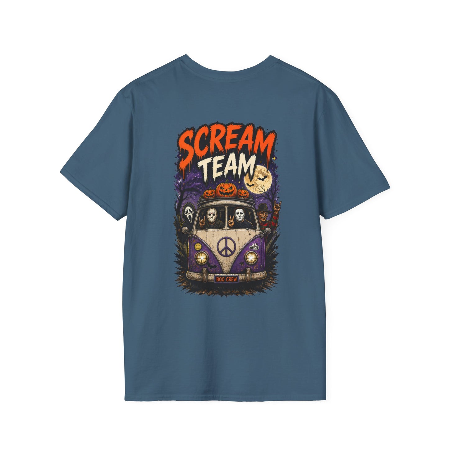 Scream Team Halloween T-Shirt – Unisex Horror Gamer Tee