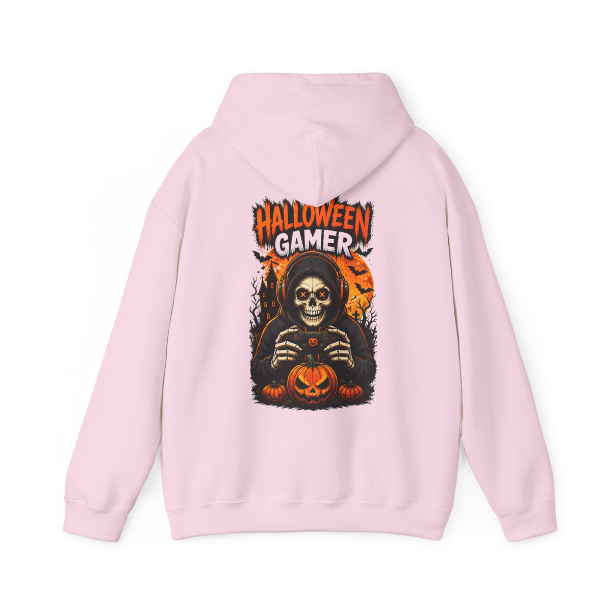 Halloween Gamer Hoodie – Skull Gaming Halloween Hoodie
