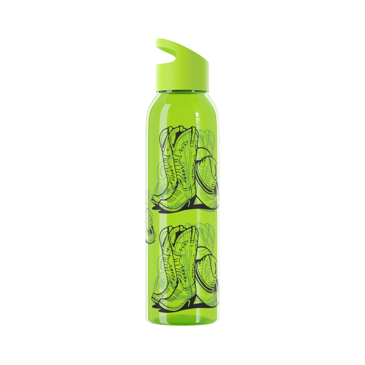 Cowboy Boots & Hat Water Bottle – Western Country Bottle