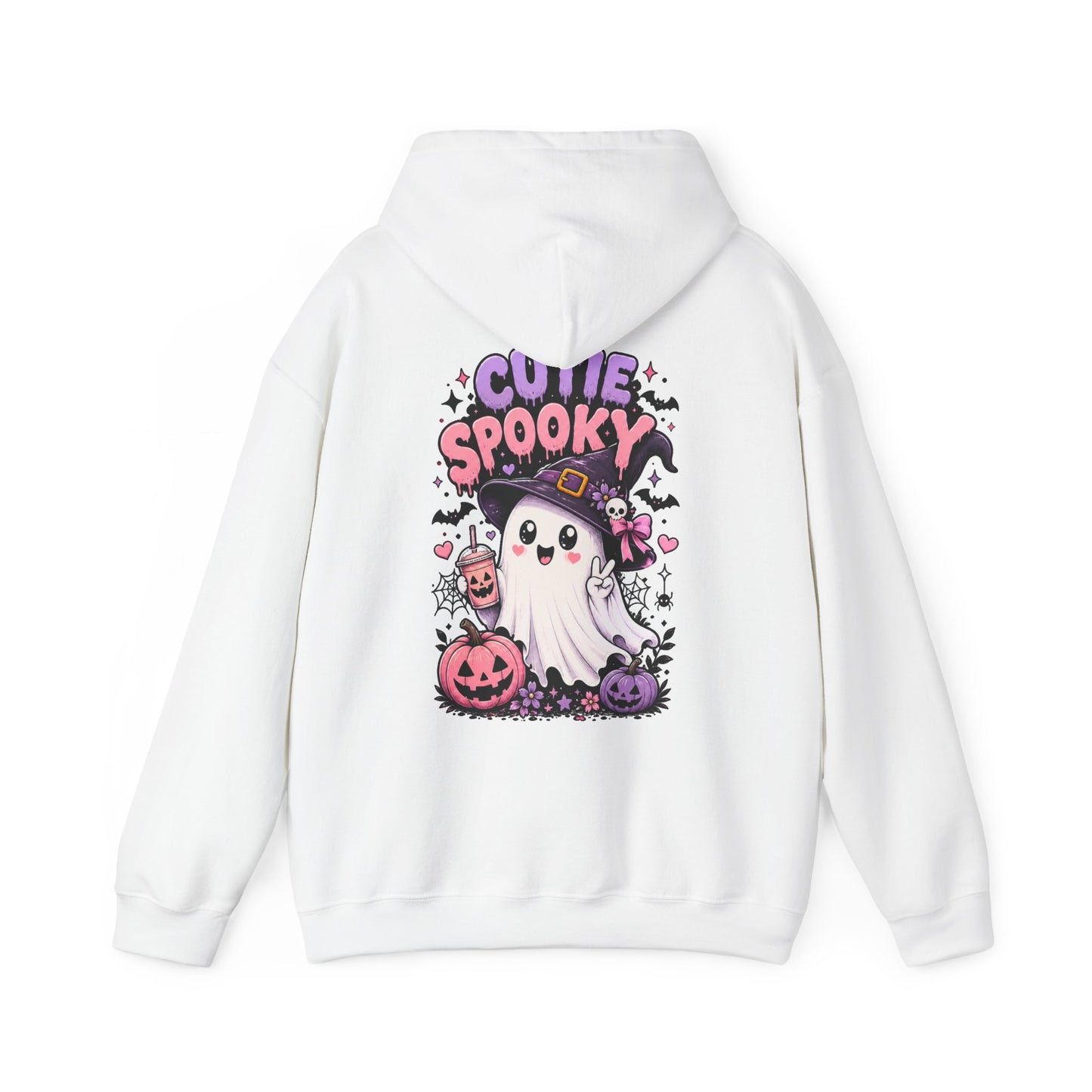 Cutie Spooky Halloween Hoodie – Cute Ghost Unisex Hoodie