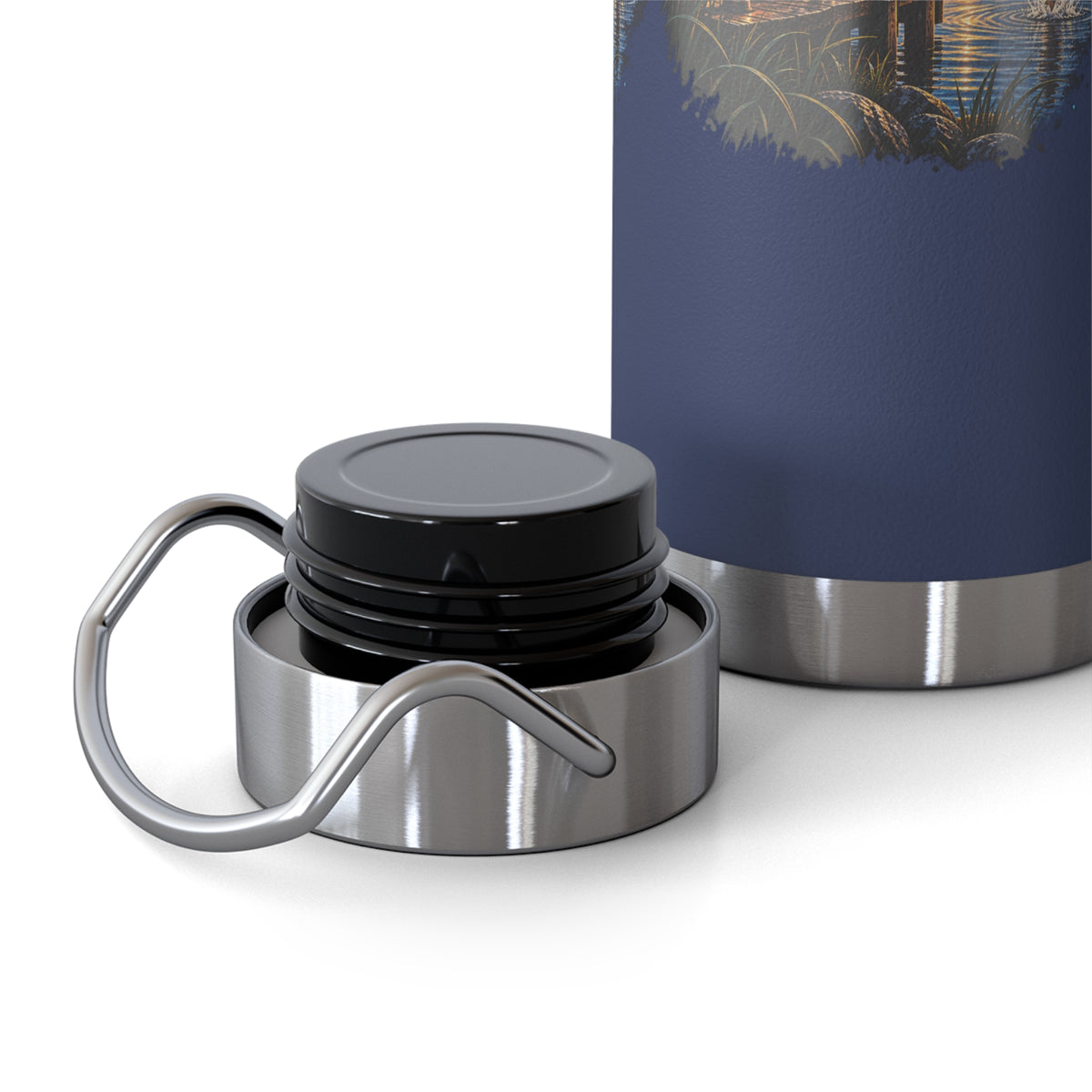 Going Fishing ’Til the Break of Dawn Insulated Flask – Fishing Flask