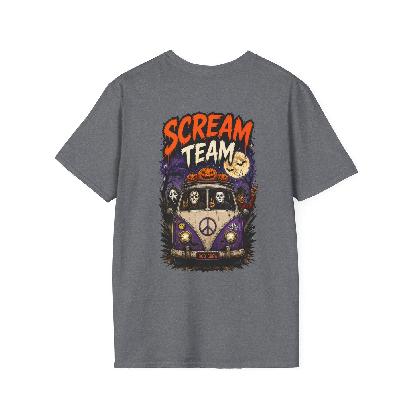 Scream Team Halloween T-Shirt – Unisex Horror Gamer Tee