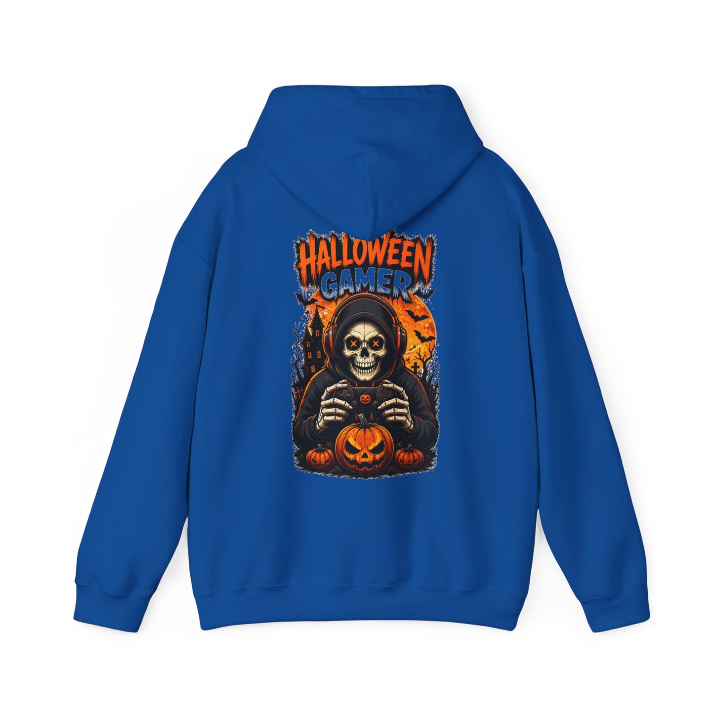 Halloween Gamer Hoodie – Skull Gaming Halloween Hoodie