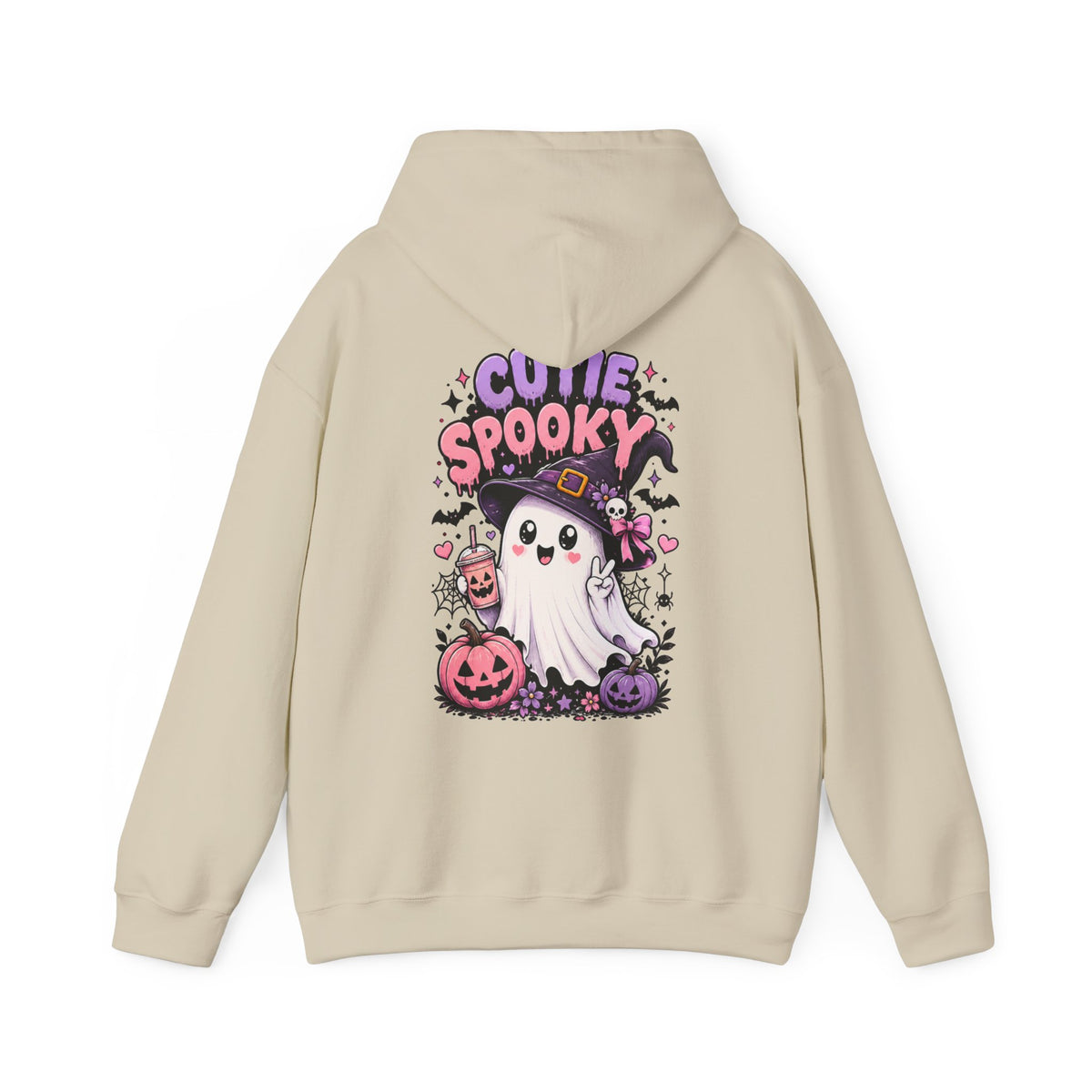 Cutie Spooky Halloween Hoodie – Cute Ghost Unisex Hoodie