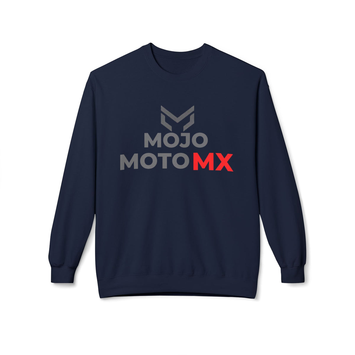 Mojo Moto MX Crewneck Sweatshirt Moto Logo Pullover
