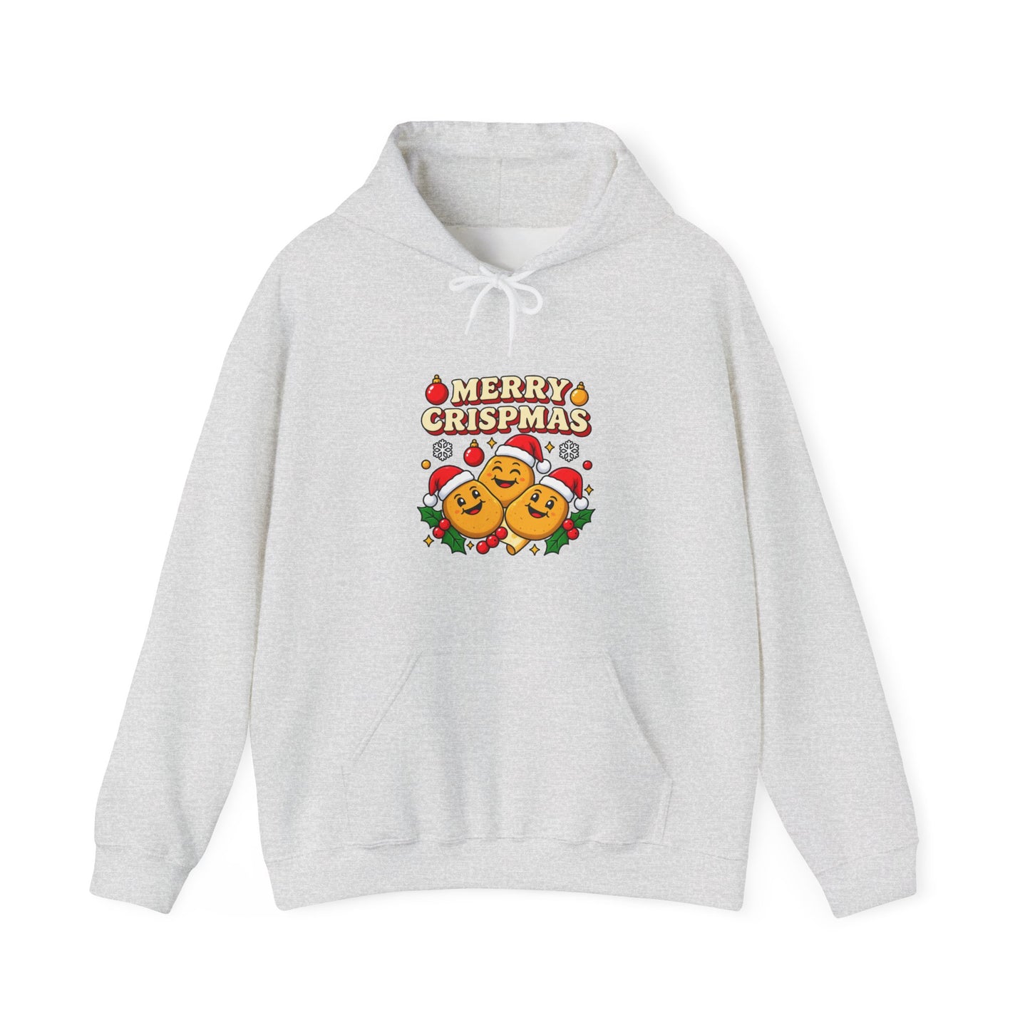 Merry Crispmas Christmas Hoodie – Cosy Unisex Festive Hoodie