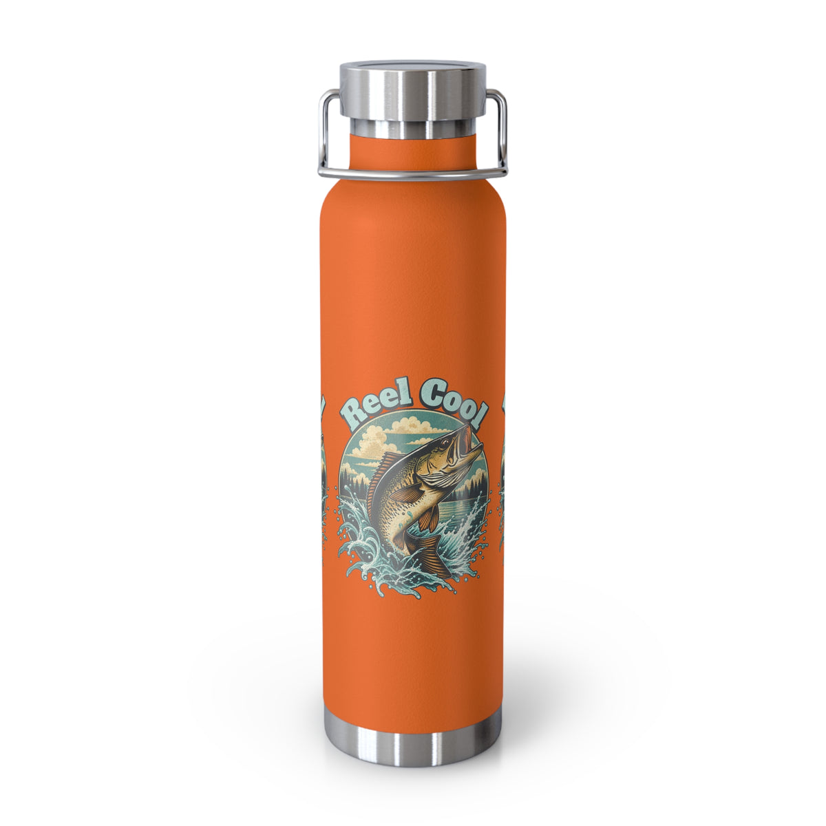 Reel Cool Insulated Flask – Retro Fishing Flask