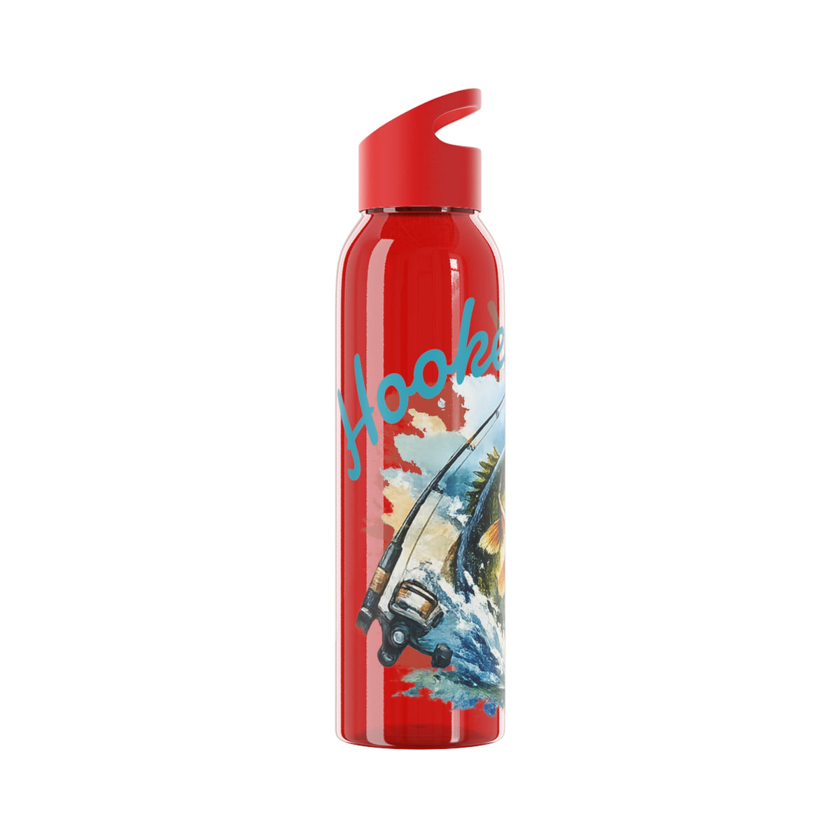 Making a Splash HOOKED Water Bottle – Fishing Bottle