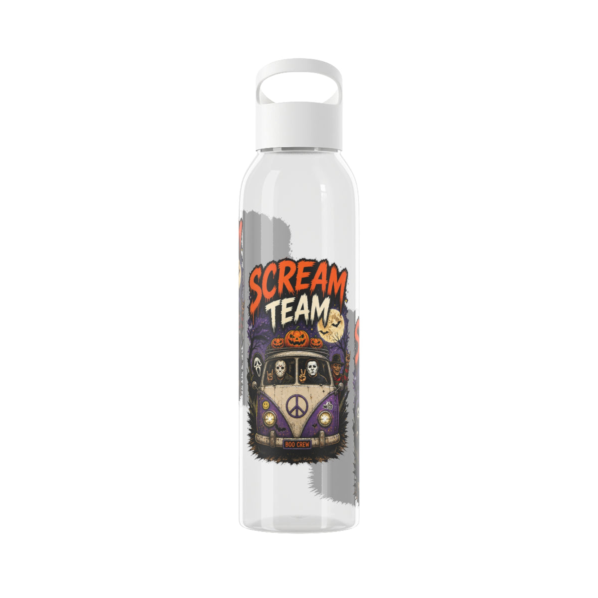 Scream Team Halloween Gamer Water Bottle