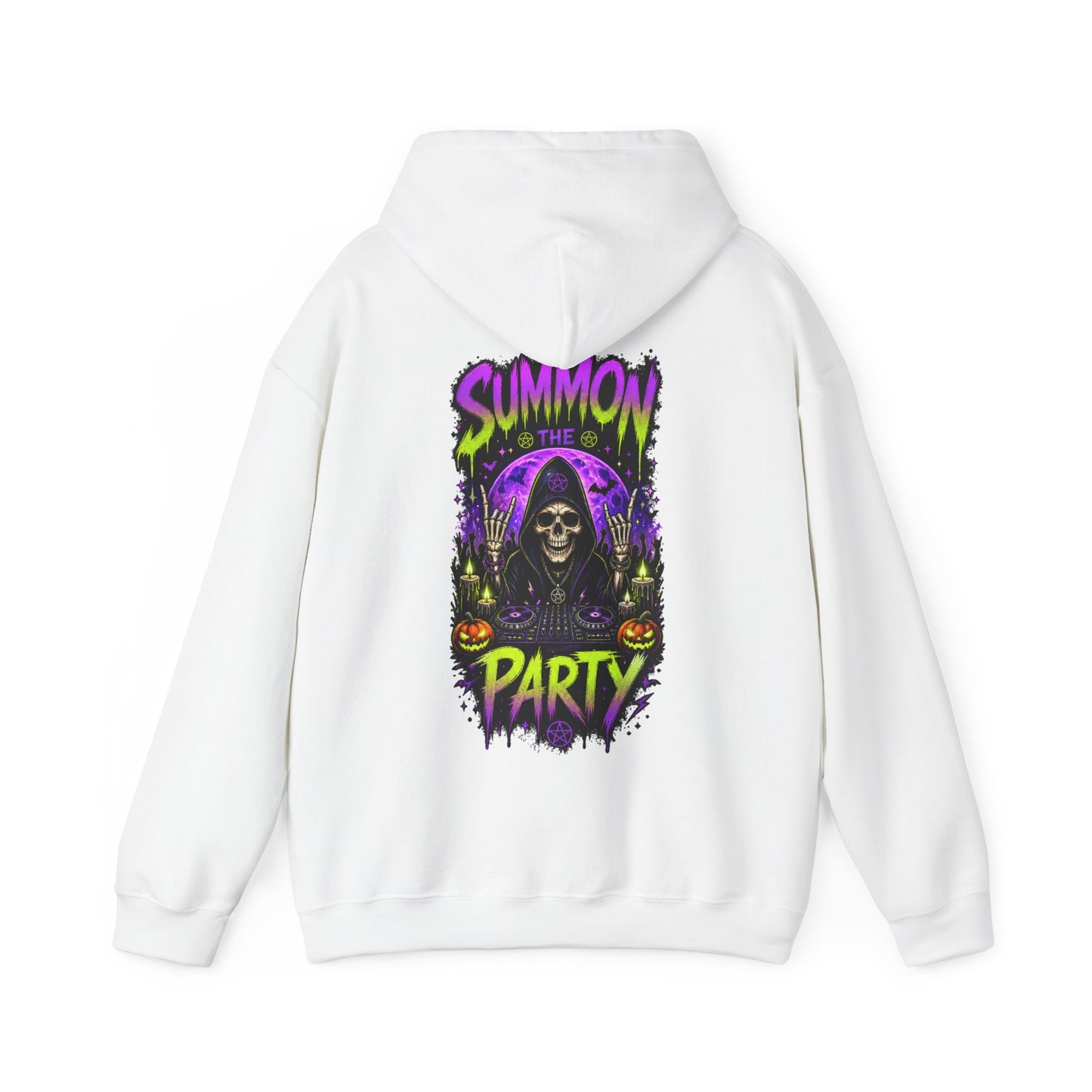 Summon the Party Halloween Hoodie – Unisex Front & Back Print