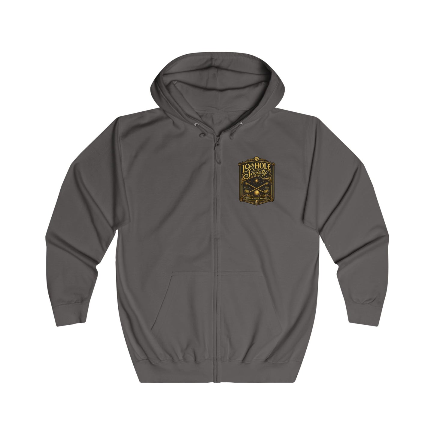 19th Hole Society Club Kapuzenjacke mit Reißverschluss