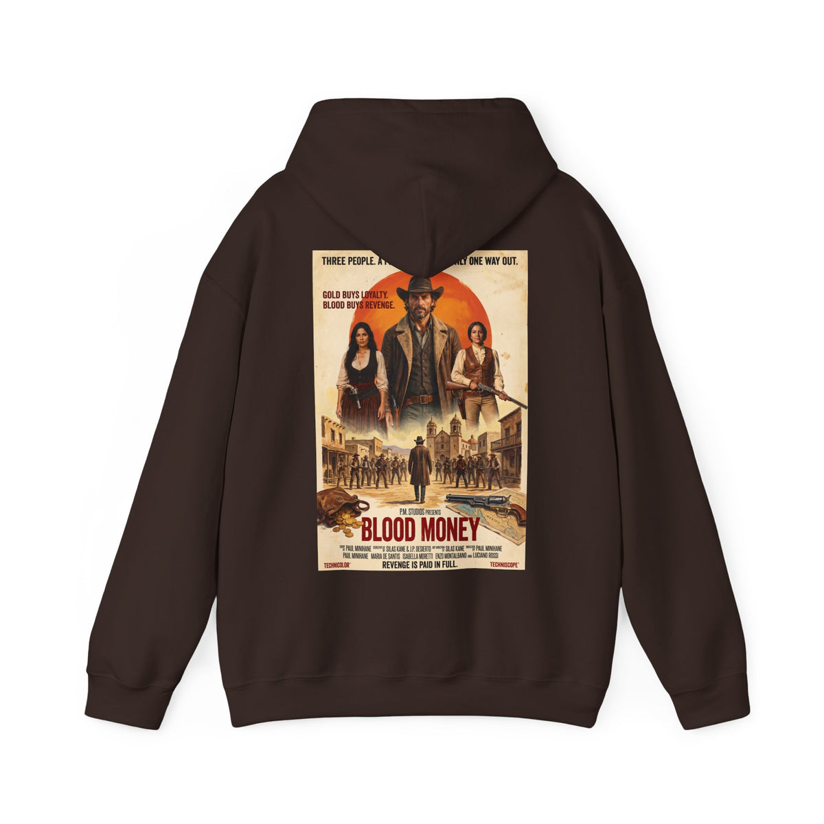 PM Pictures Blood Money Hoodie – English Edition