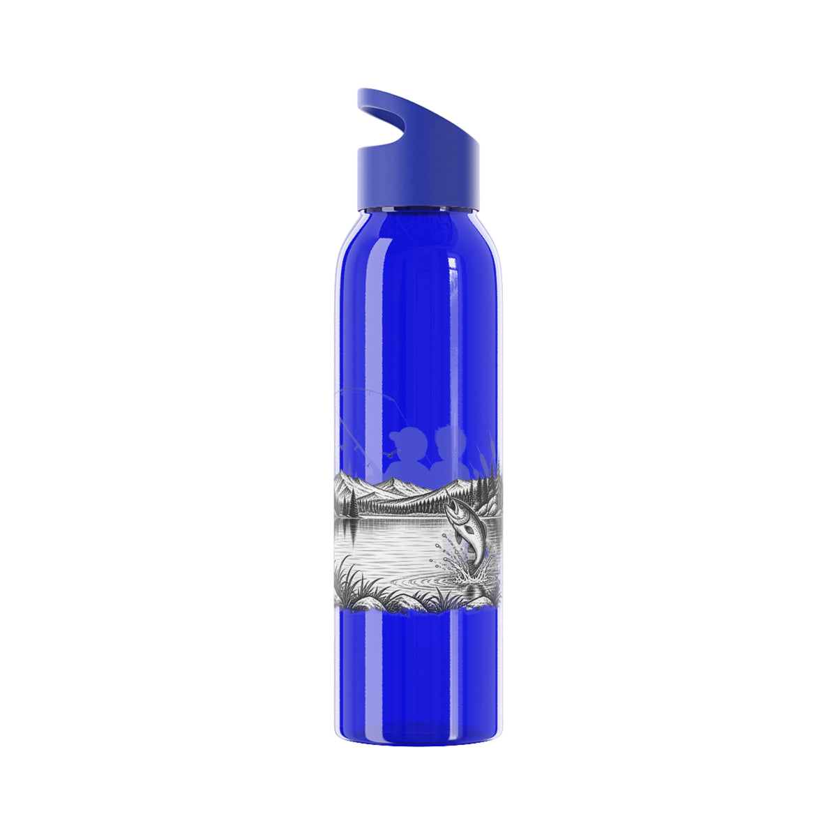 Fishing Friends Water Bottle – Illustrated Fishing Bottle