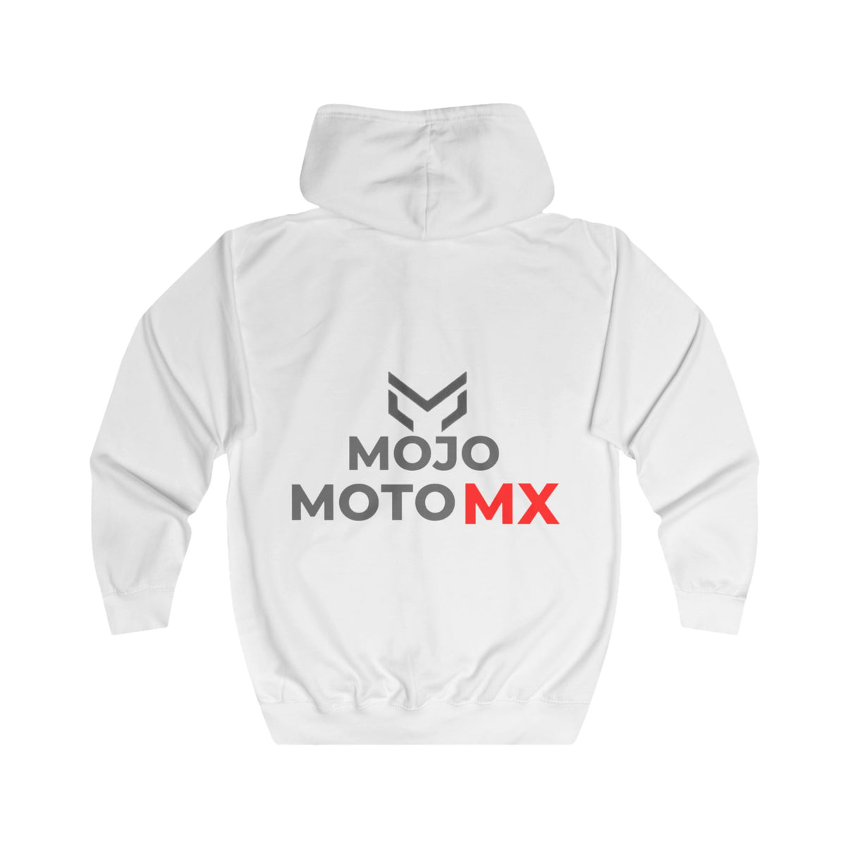 Mojo Moto MX Zip-Hoodie Motocross Logo Full-Zip Hoodie