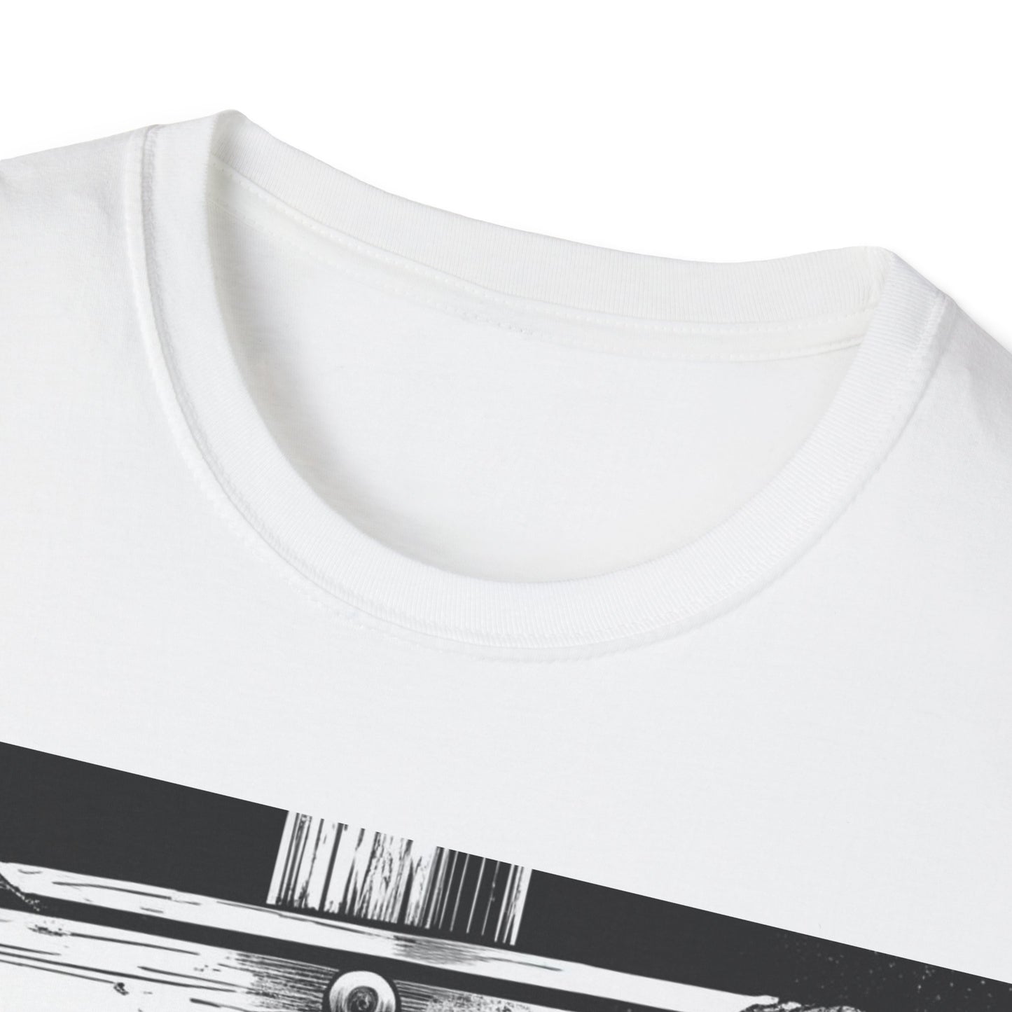 Unisex Softstyle T-Shirt, Unique Music Lover Graphic Tee, Cool Retro Concert Shirt, Vintage Band Fan Apparel, Gift for Musicians