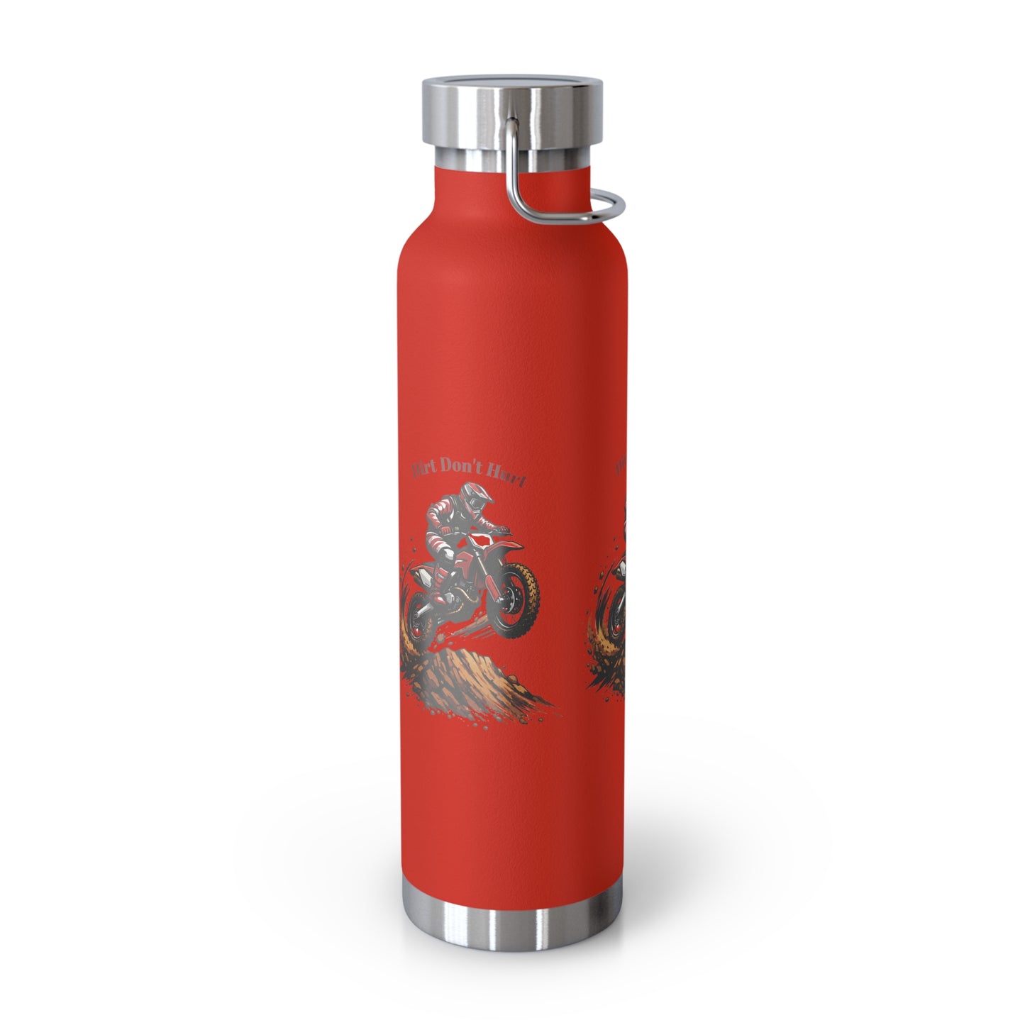 Dirt Don’t Hurt Moto Water Bottle — 22oz Insulated Stainless Steel
