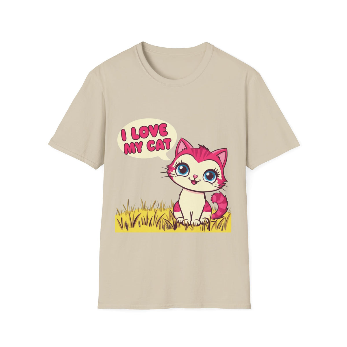 Niedliches Katzenliebhaber-T-Shirt