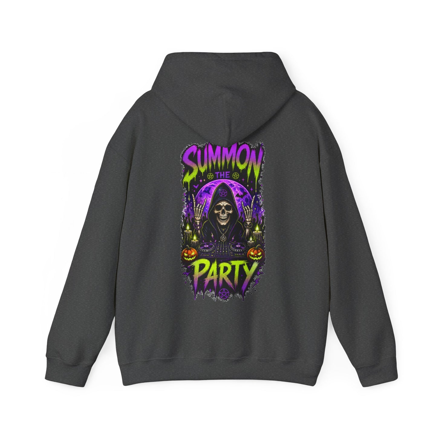 Summon the Party Halloween Hoodie – Unisex Front & Back Print