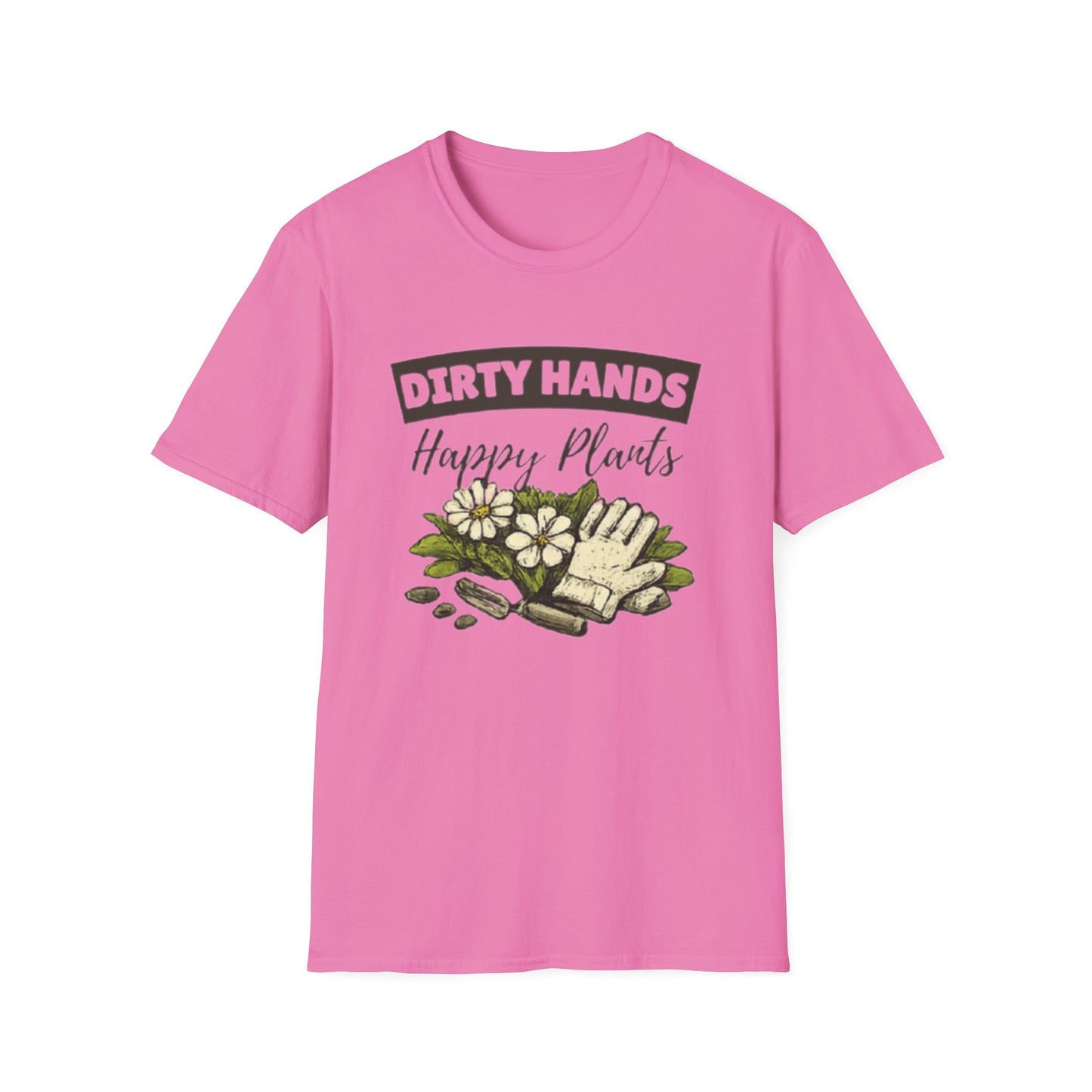 Dirty Hands Happy Plants Gardeners T-shirt