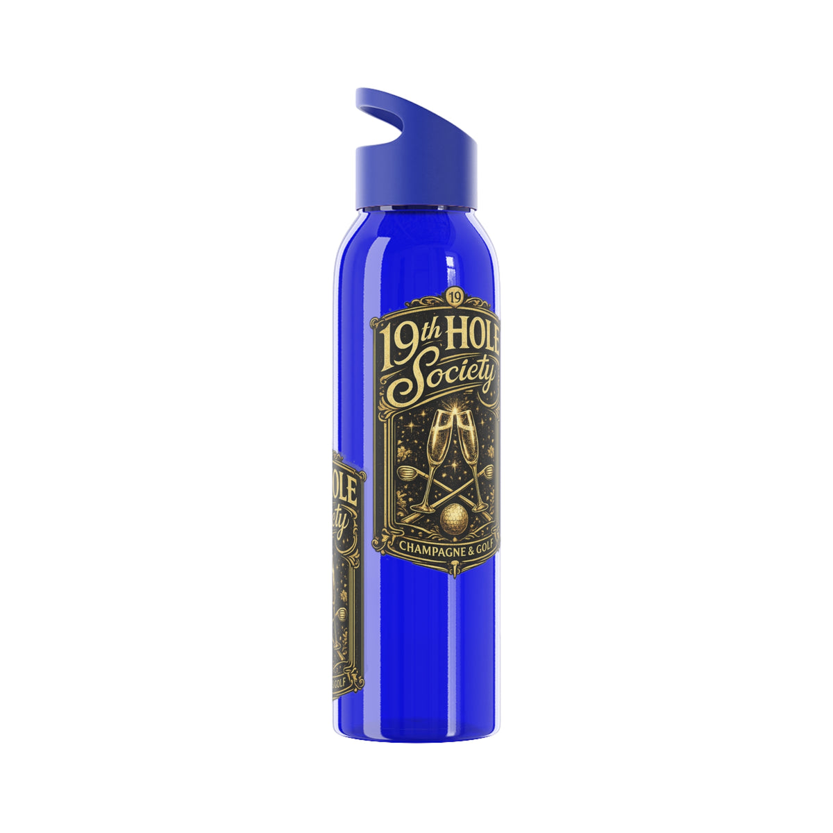 19th Hole Society Champagne Golf Water Bottle