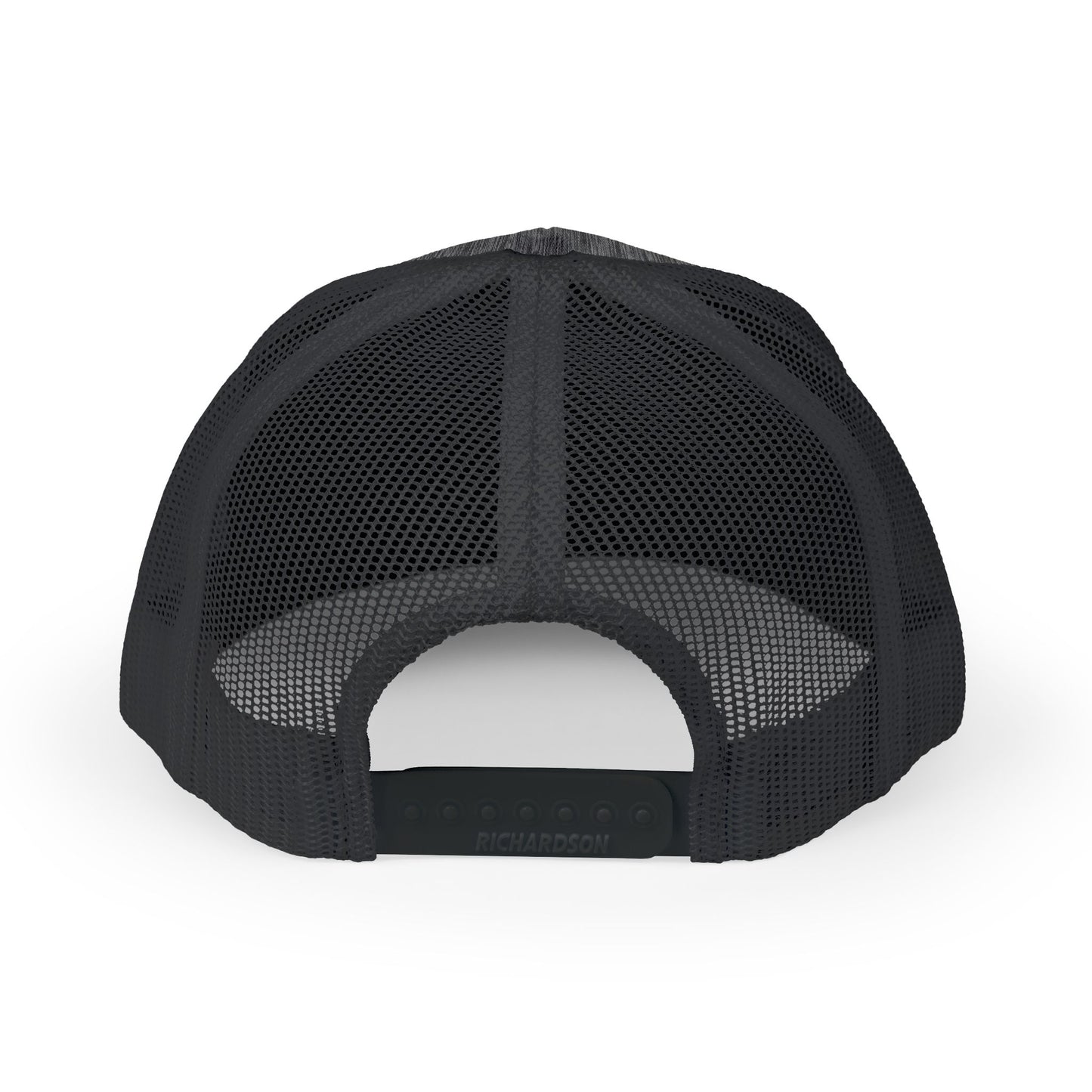 19th Hole Society Trucker Cap | Premium Golf Snapback Hat | Bronze Crest Design