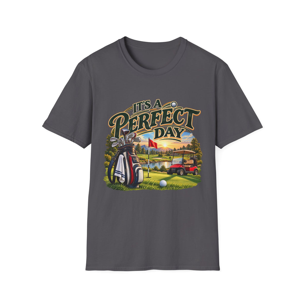 T-Shirt de golf C'est une journée parfaite pour le golf