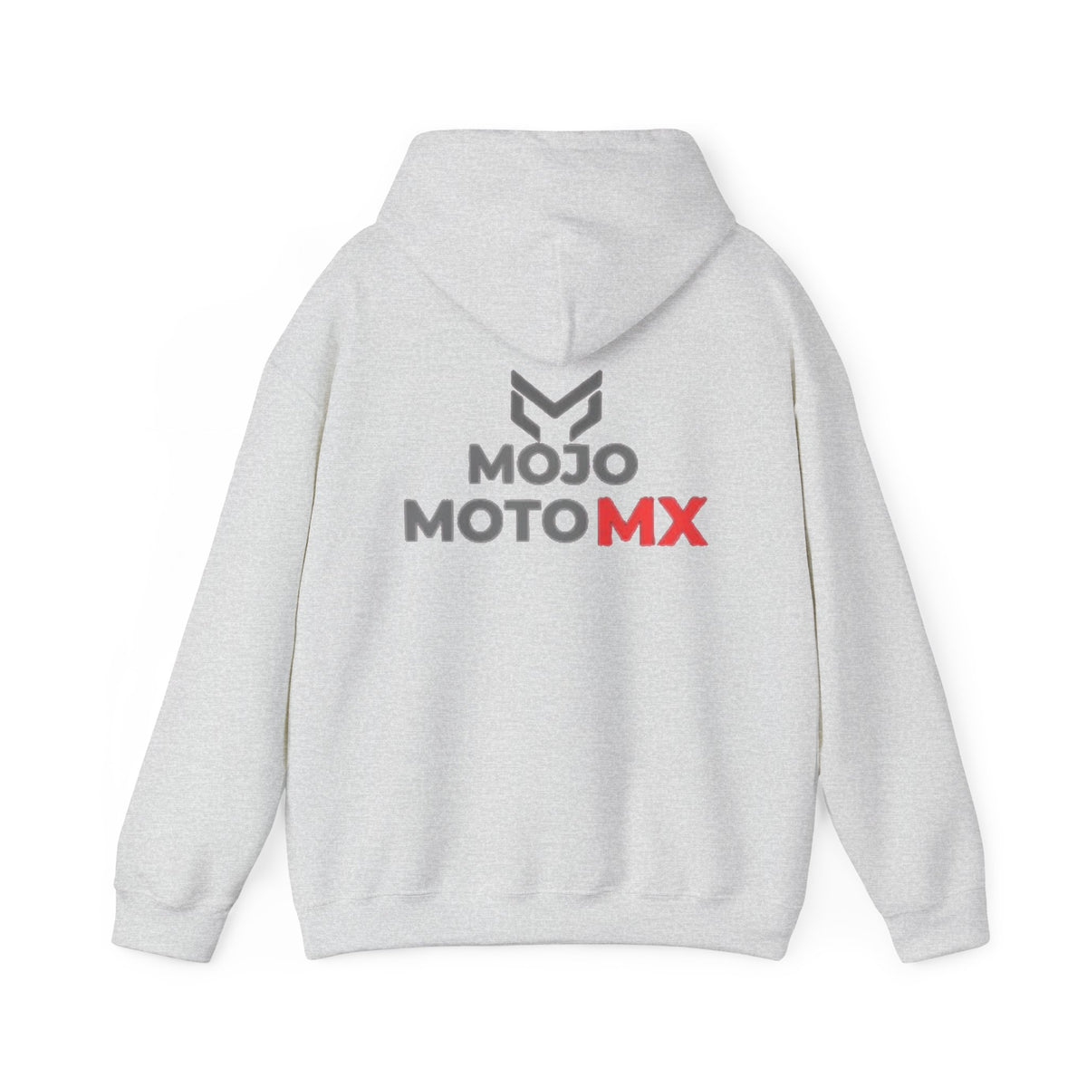 Mojo Moto MX Logo Hoodie – Front & Back Print Motocross Hoodie