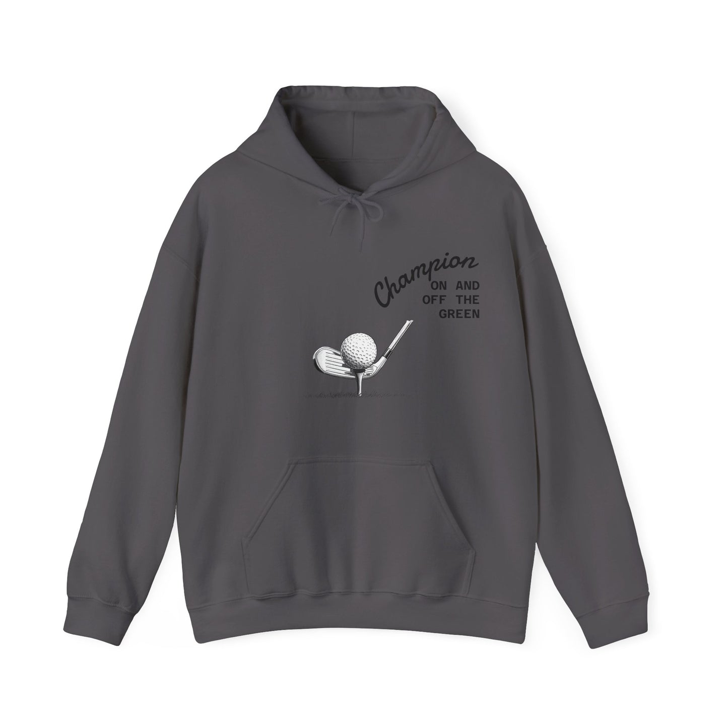 Golf Champion Hoodie, Unisex Golf Sweatshirt, Sports Gift for Him/Her, Casual Golf Apparel, Golf Lover Outfit