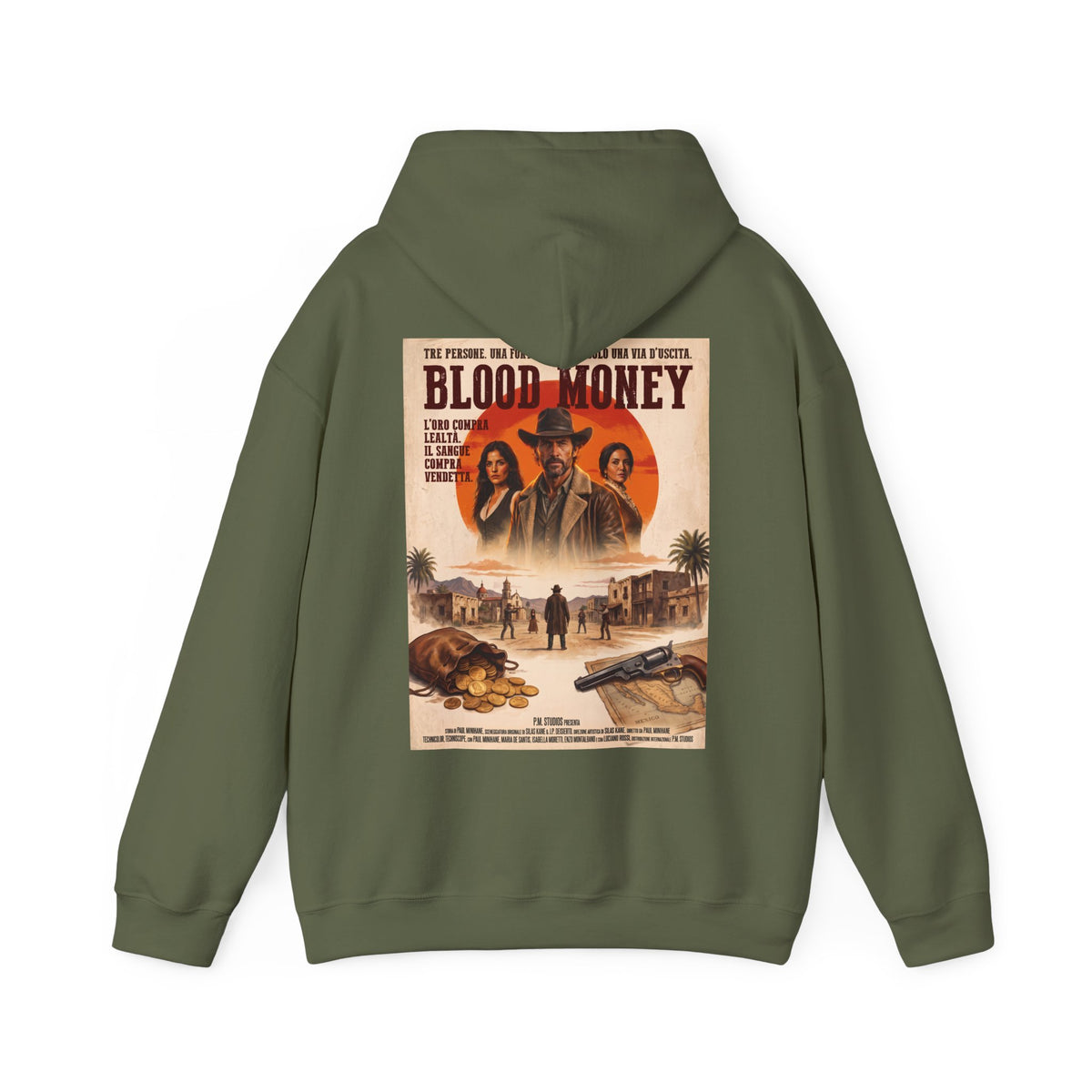 PM Pictures Blood Money Hoodie – Italian Collector's Edition